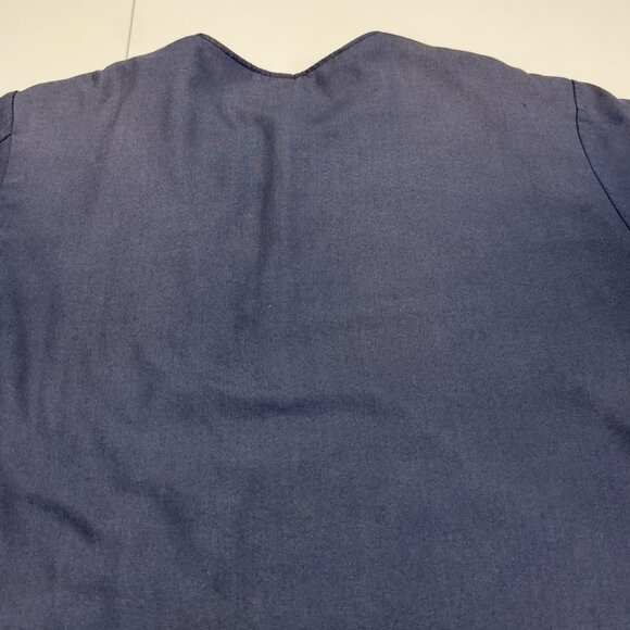 Vintage 90s Bulwark Workwear Jacket Mens XL Blue Quilted (25x29.5) - Picture 13 of 16